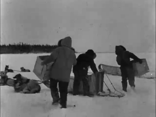 1948 - NFB news reel Eye Witness #4 showing Tom Lamb's fishing operation and flying medical assistance into the north.